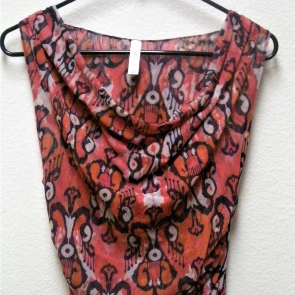 Sweet Pea Tops - SWEET PEA LOOSE SCOOP NECK SLEEVELESS BLOUSE